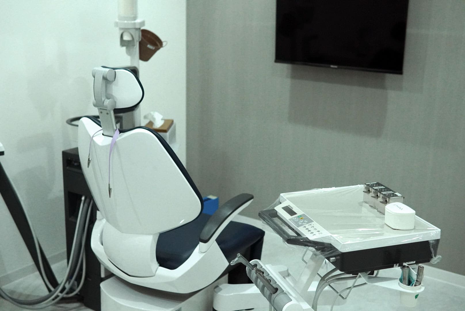 インプラントや親知らず抜歯などを行う、清潔域を保った専用オペ室